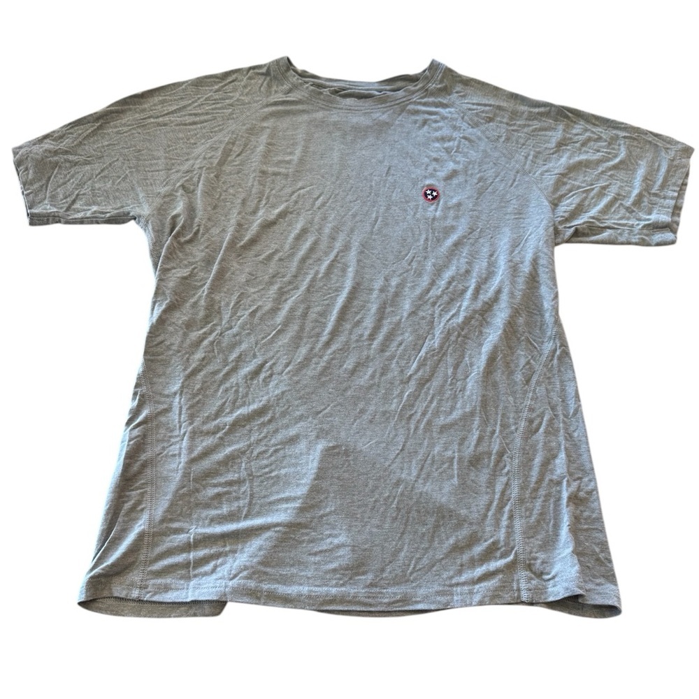 Volunteer Traditions Tennessee Gray Men's Crew Neck Short Sleeve T-Shirt L